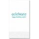 Big Word Celebrate Guest Towels Image 5 of 5